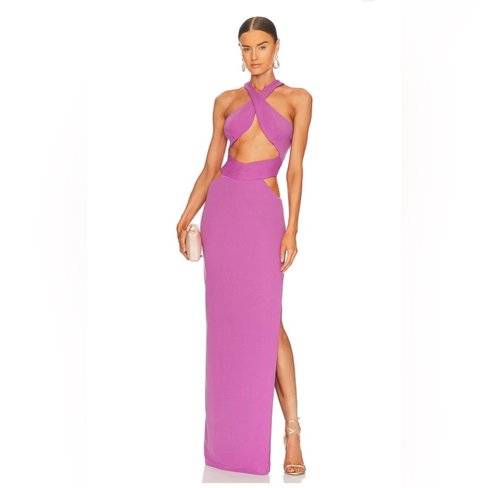 KATIE MAY GOWN - Cairo Gown in Wineberry